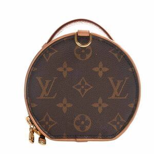 Louis Vuitton Monogram Mini Boite Chapeau Shoulder Bag Brown
